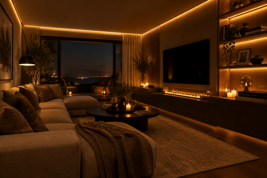 Como Criar o Ambiente Perfeito com Iluminação LED Decorativa