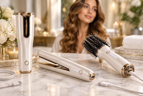Wireless & Rechargeable Hair Styling Tools – Style Without Limits